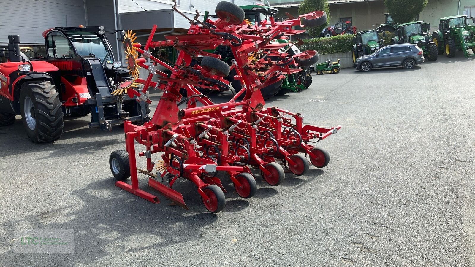 Striegel Türe ait Einböck Chopstar ERS 8 Reihig, Gebrauchtmaschine içinde Großpetersdorf (resim 2)