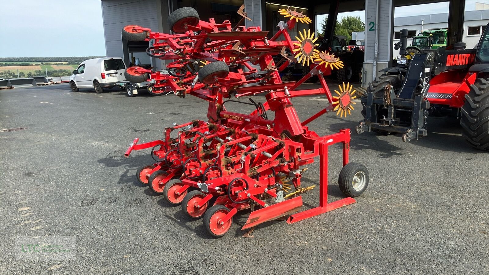 Striegel Türe ait Einböck Chopstar ERS 8 Reihig, Gebrauchtmaschine içinde Großpetersdorf (resim 4)