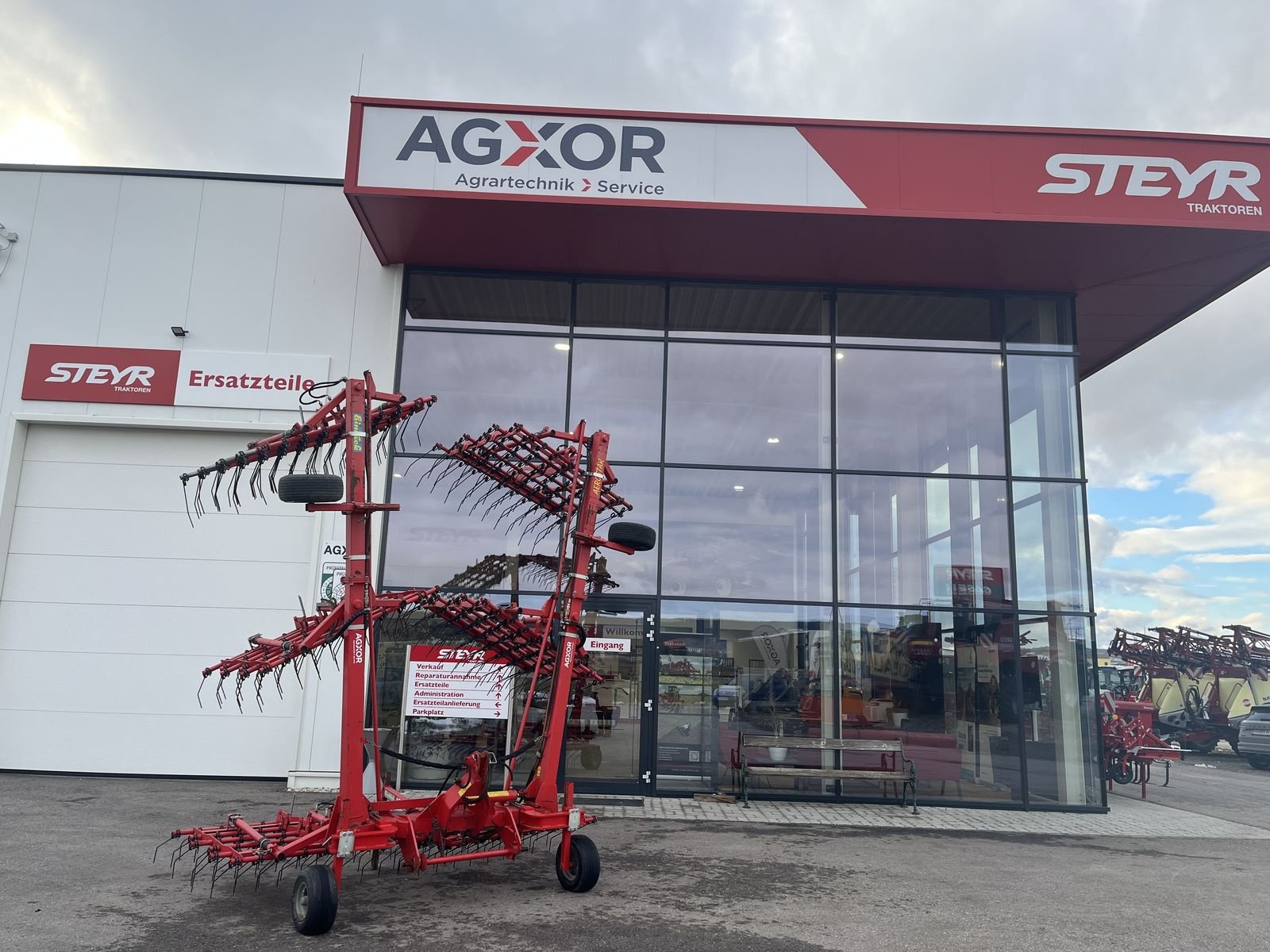 Striegel of the type Einböck Einböck Aerostar 900 H Hackstriegel, Gebrauchtmaschine in Harmannsdorf (Picture 1)
