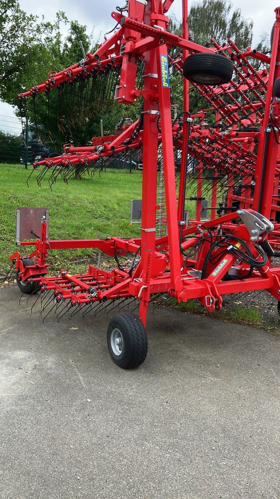 Striegel des Typs Einböck Hackstriegel AEROSTAR 900 EXAC, Gebrauchtmaschine in Itzehoe (Bild 3)