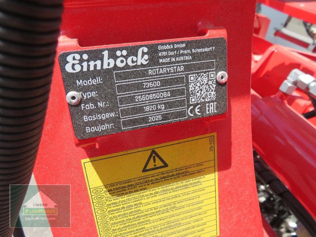 Striegel du type Einböck Rotarystar 600, Neumaschine en Enns (Photo 5)
