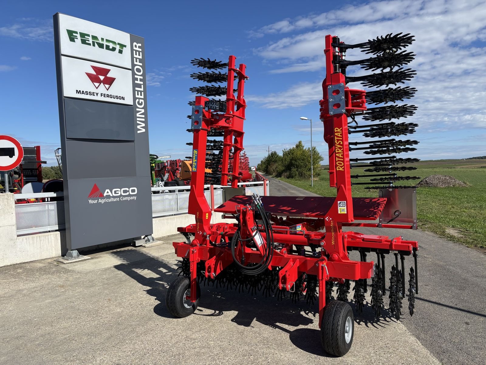 Striegel Türe ait Einböck Rotarystar 640, Neumaschine içinde Starrein (resim 1)