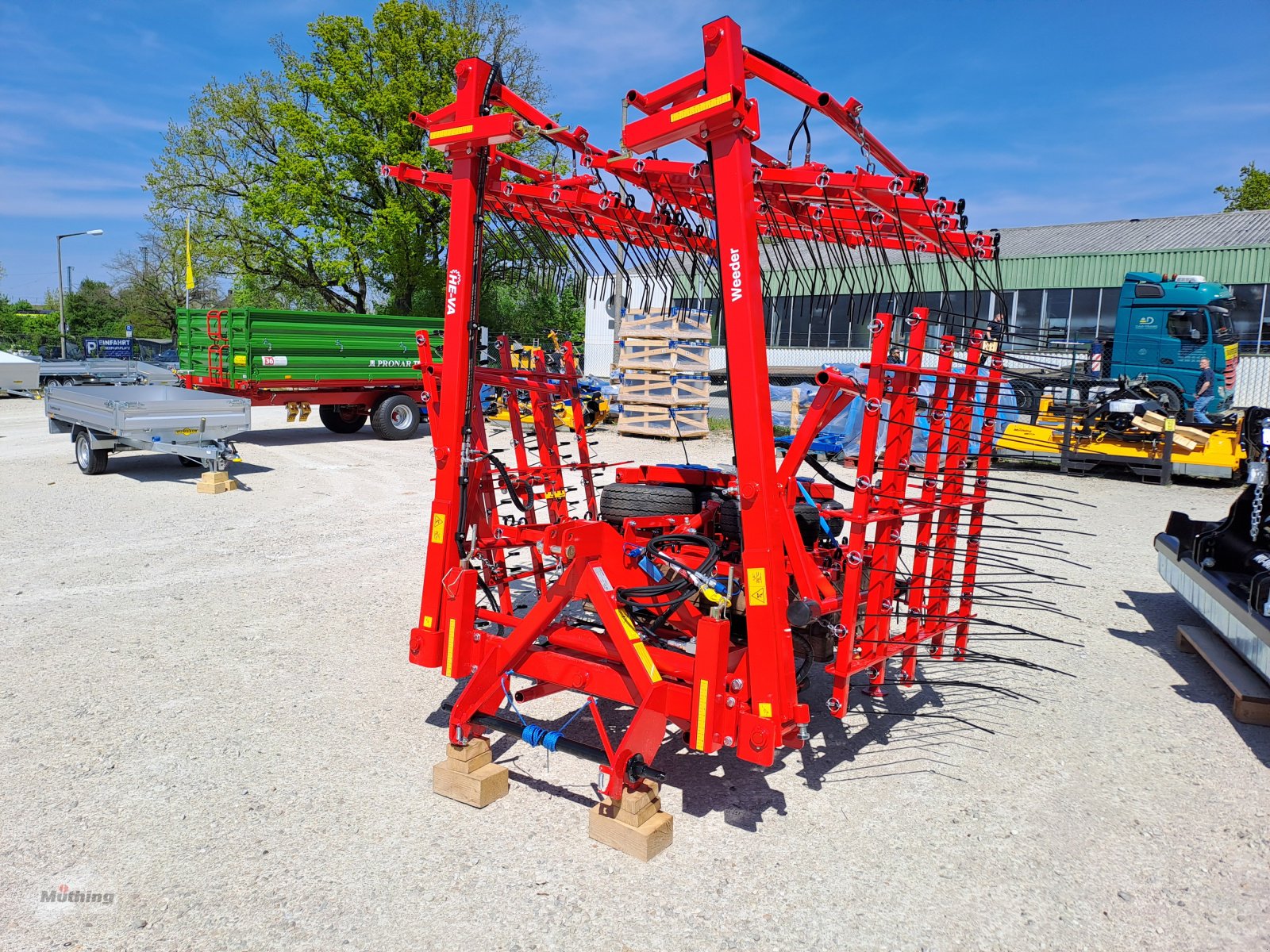 Striegel typu HE-VA Weeder, Neumaschine v Neumarkt (Obrázek 1)