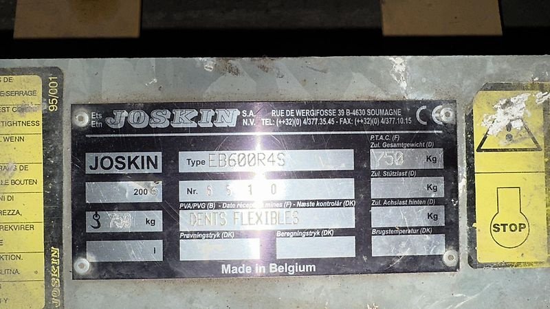 Striegel typu Joskin Weidbelüfter 6m, Gebrauchtmaschine v Rauschendorf (Obrázek 5)