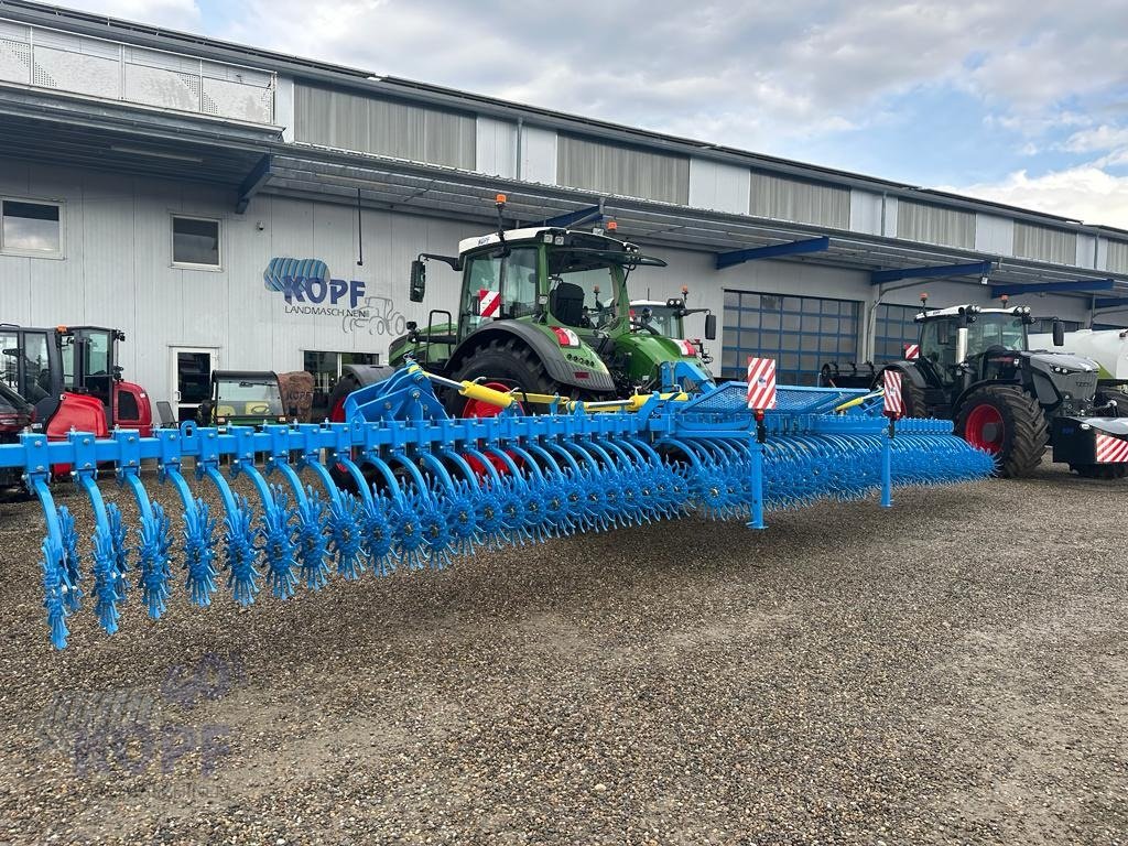 Striegel Türe ait Kopf Rollhacke 12m Yetter, hydraulisch klappbar, Gebrauchtmaschine içinde Schutterzell (resim 4)