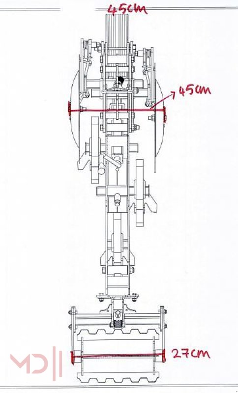 Striegel a típus MD Landmaschinen MA Hackmaschinen, Neumaschine ekkor: Zeven (Kép 12)