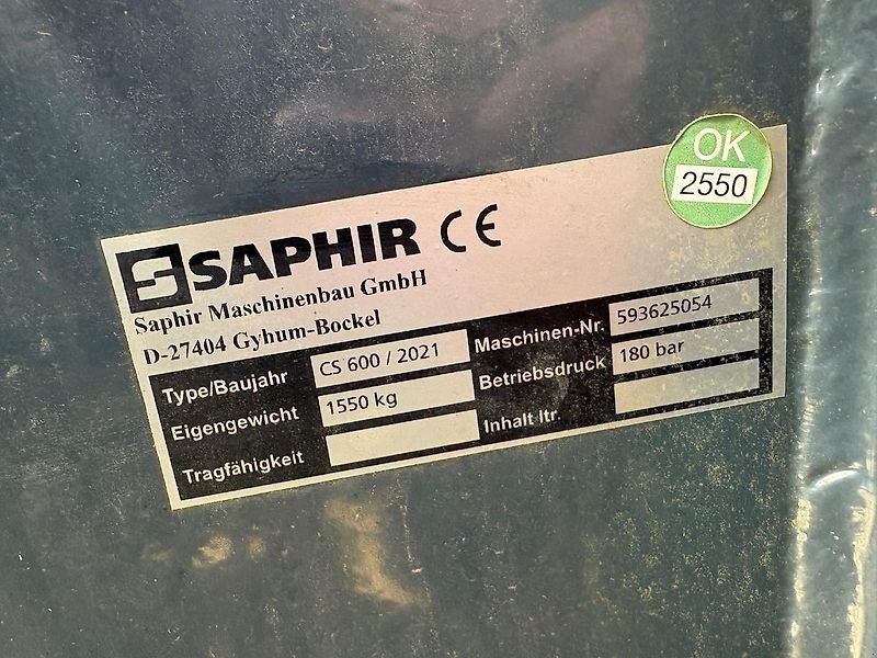 Striegel типа Saphir ClearStar 600, Gebrauchtmaschine в Diemelsee (Фотография 4)