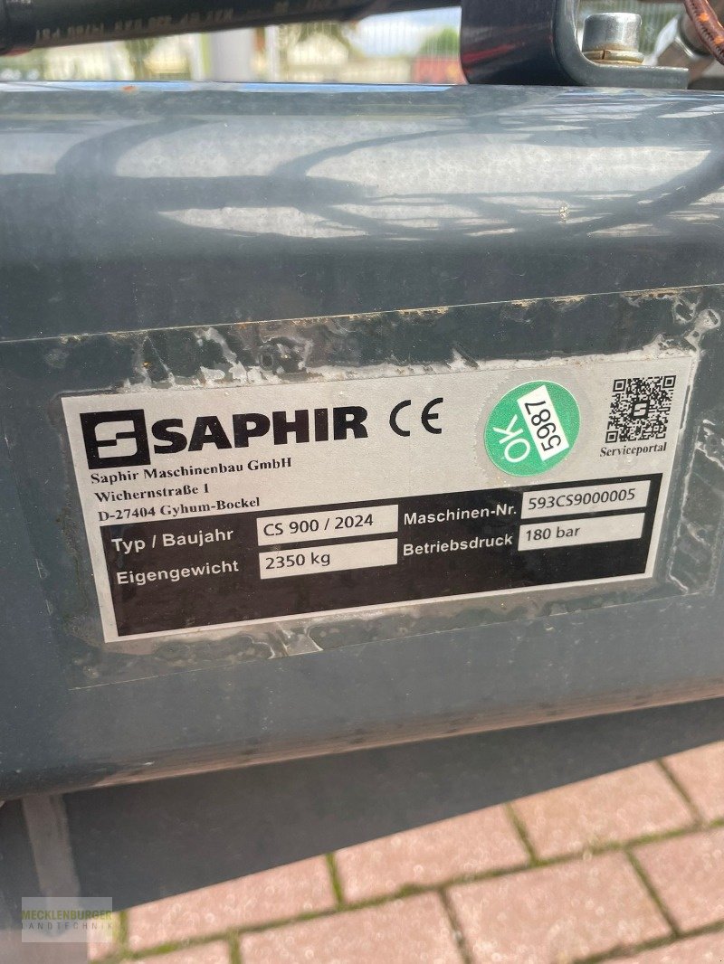 Striegel от тип Saphir ClearStar 900 Strohstriegel, Neumaschine в Mühlengeez (Снимка 6)