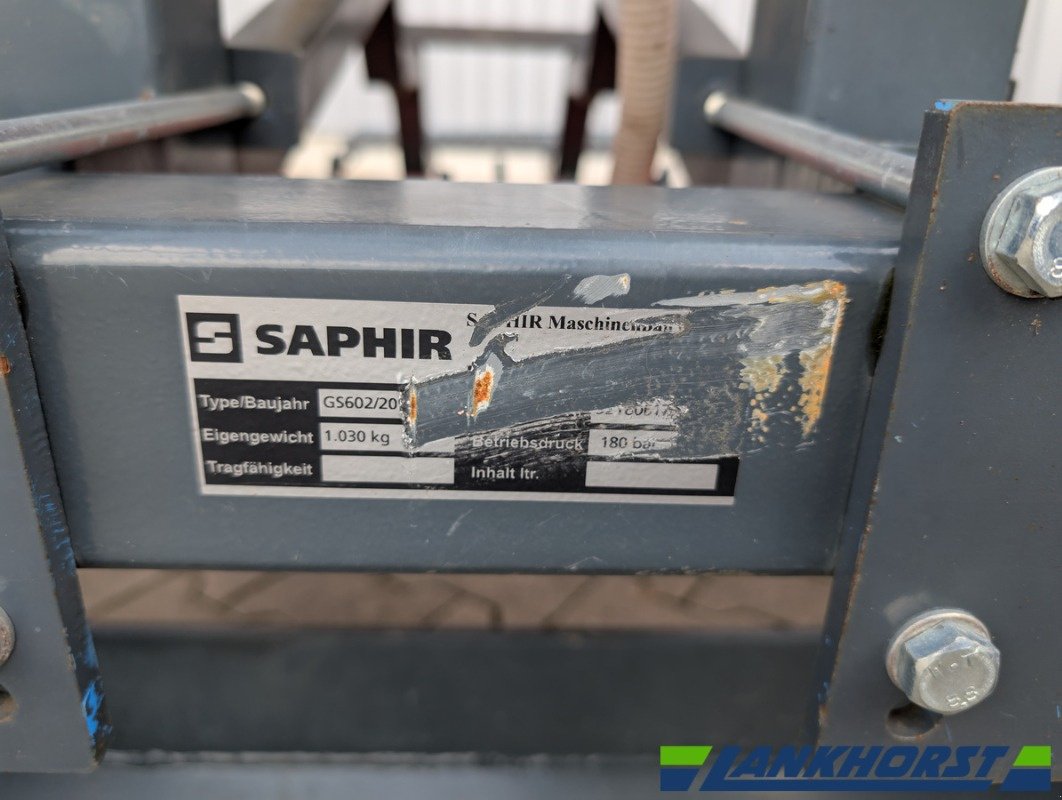 Striegel Türe ait Saphir GS 602, Gebrauchtmaschine içinde Emsbüren (resim 16)