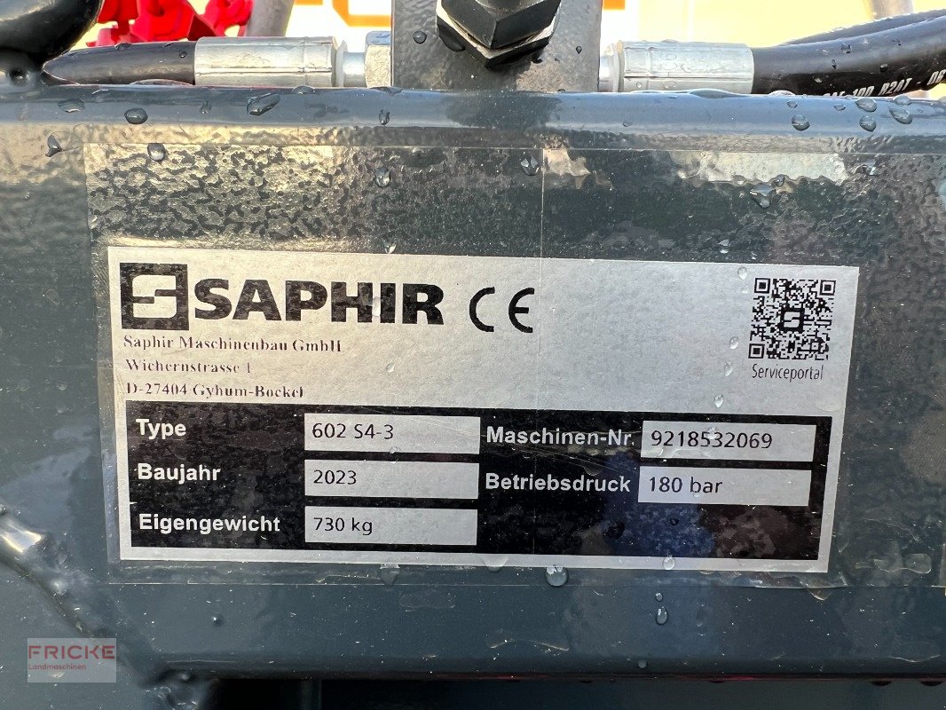 Striegel typu Saphir Perfekt 602 S4 *NEU & auf LAGER*, Gebrauchtmaschine w Demmin (Zdjęcie 6)