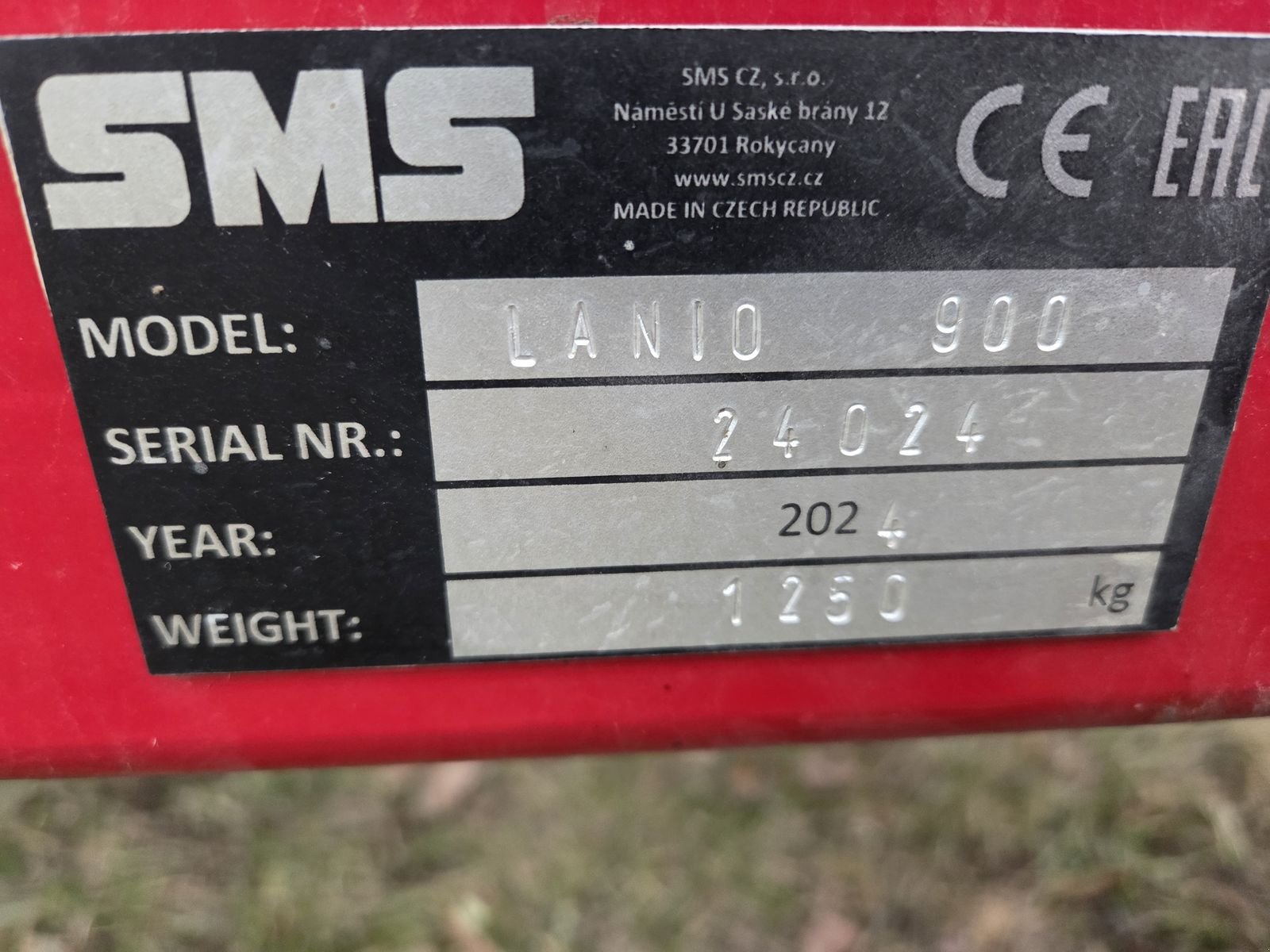 Striegel del tipo SMS Lanio 900, Gebrauchtmaschine In Harmannsdorf (Immagine 3)