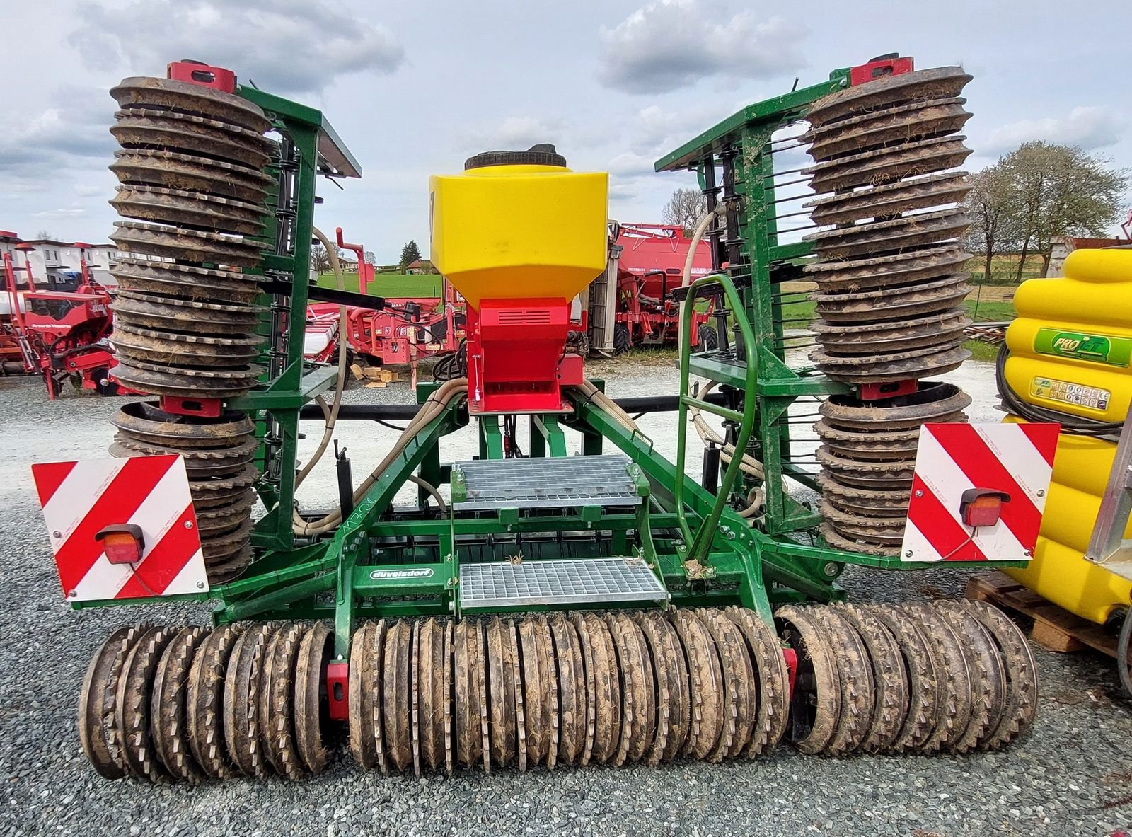 Striegel Türe ait Sonstige Düvelsdorf Green Rake Combi, Gebrauchtmaschine içinde Strem (resim 1)