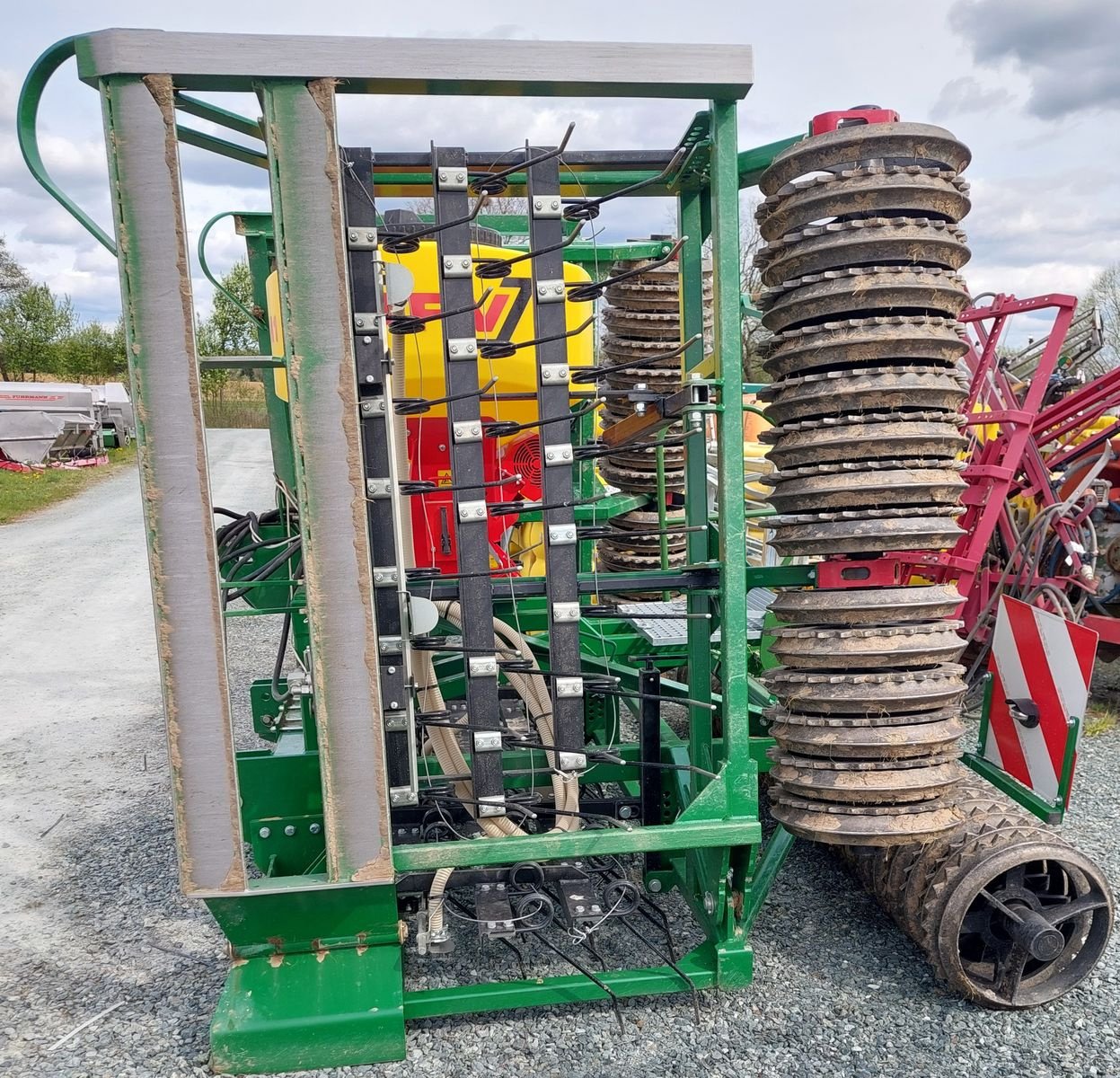 Striegel Türe ait Sonstige Düvelsdorf Green Rake Combi, Gebrauchtmaschine içinde Strem (resim 3)
