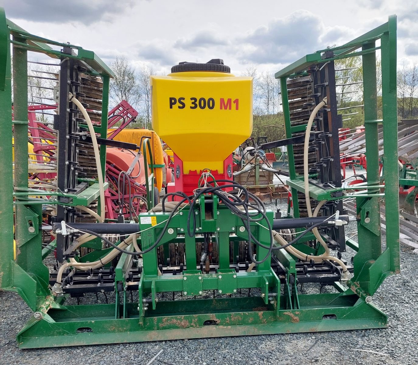 Striegel Türe ait Sonstige Düvelsdorf Green Rake Combi, Gebrauchtmaschine içinde Strem (resim 4)