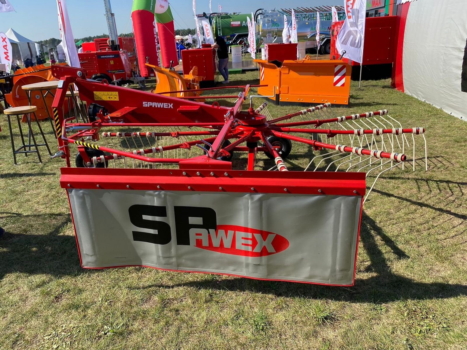 Striegel Türe ait Spawex Kreiselschwader / rake, Neumaschine içinde Michałowo (resim 8)