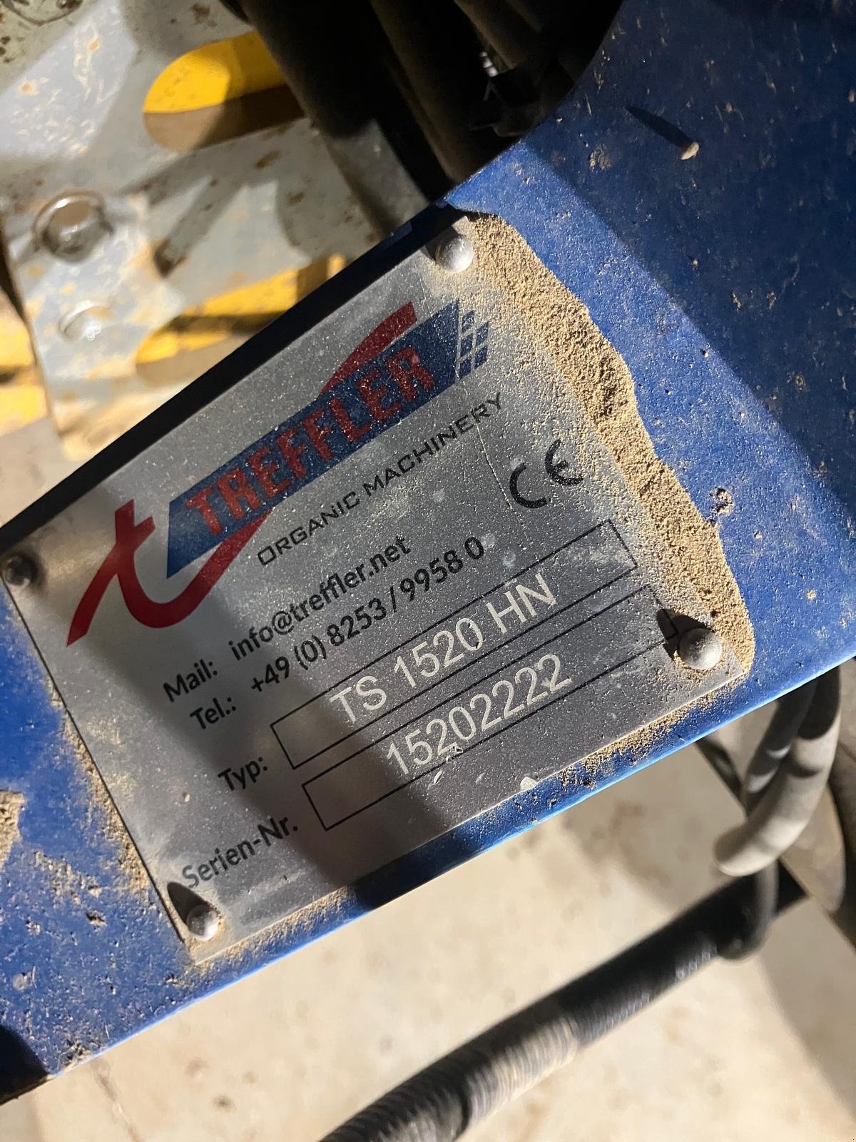 Striegel Türe ait Treffler TS 1520 HN, Gebrauchtmaschine içinde Attenhofen (resim 3)