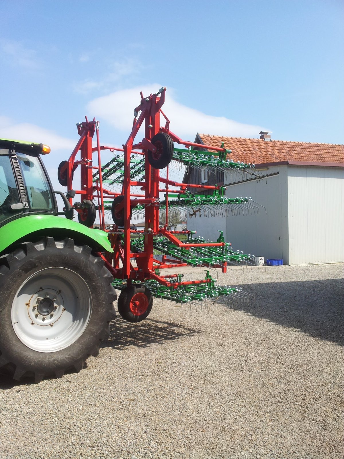 Striegel типа Unia Hackstriegel, Gebrauchtmaschine в Karlshuld (Фотография 1)