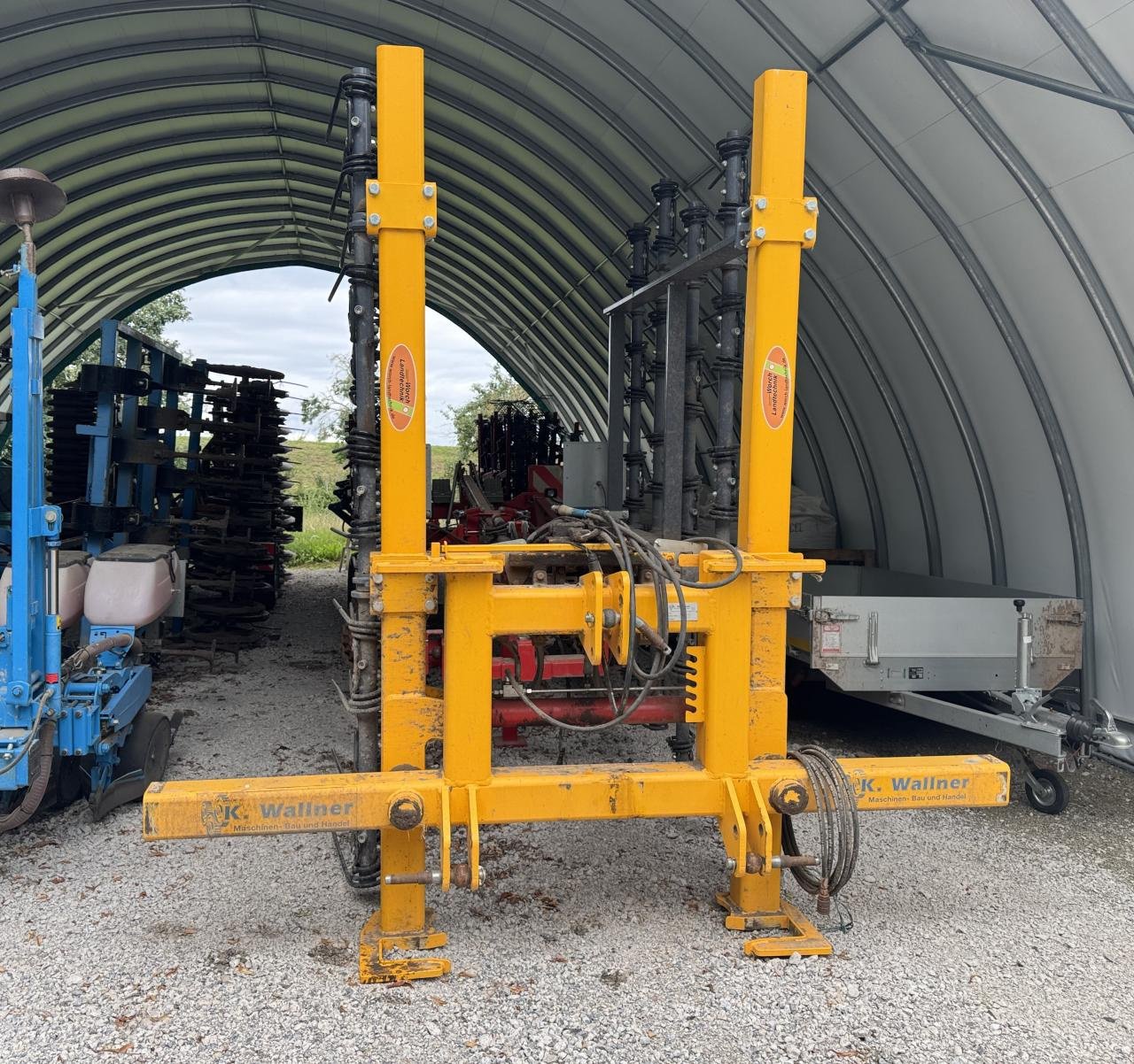 Striegel Türe ait Wallner WSM 600 Strohstriegel, Gebrauchtmaschine içinde Könnern (resim 1)