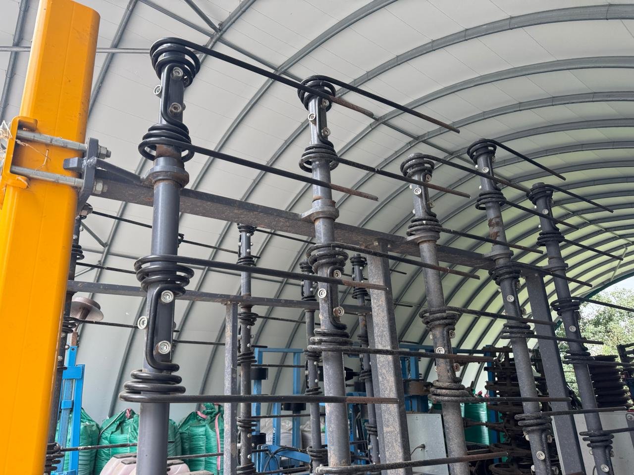 Striegel Türe ait Wallner WSM 600 Strohstriegel, Gebrauchtmaschine içinde Könnern (resim 4)