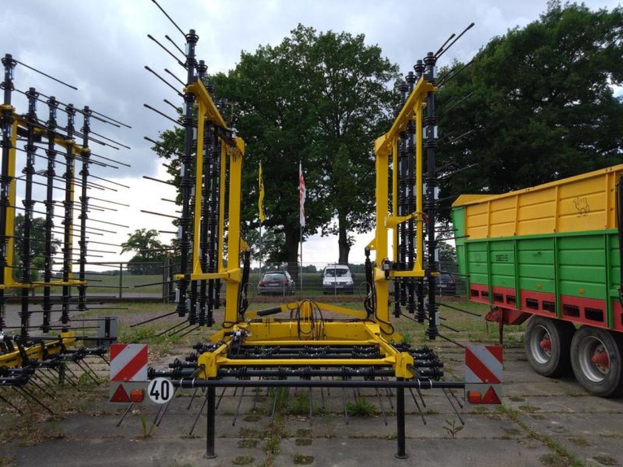 Striegeltechnik & Hacktechnik des Typs Bednar STRIEGEL PN 9000, Neumaschine in Vehlow (Bild 3)