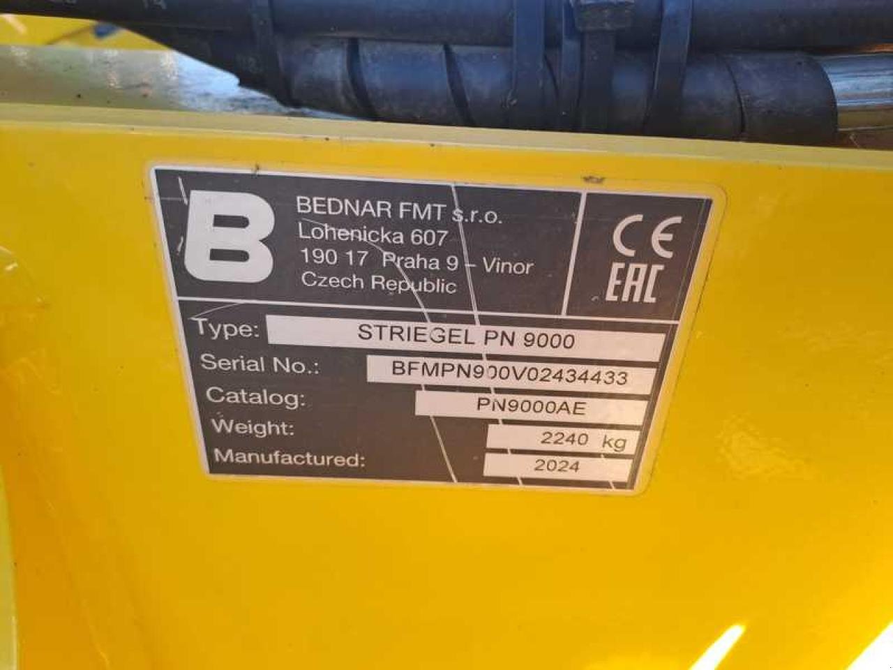 Striegeltechnik & Hacktechnik tip Bednar STRIEGEL-PRO PN 9000, Neumaschine in Vehlow (Poză 5)