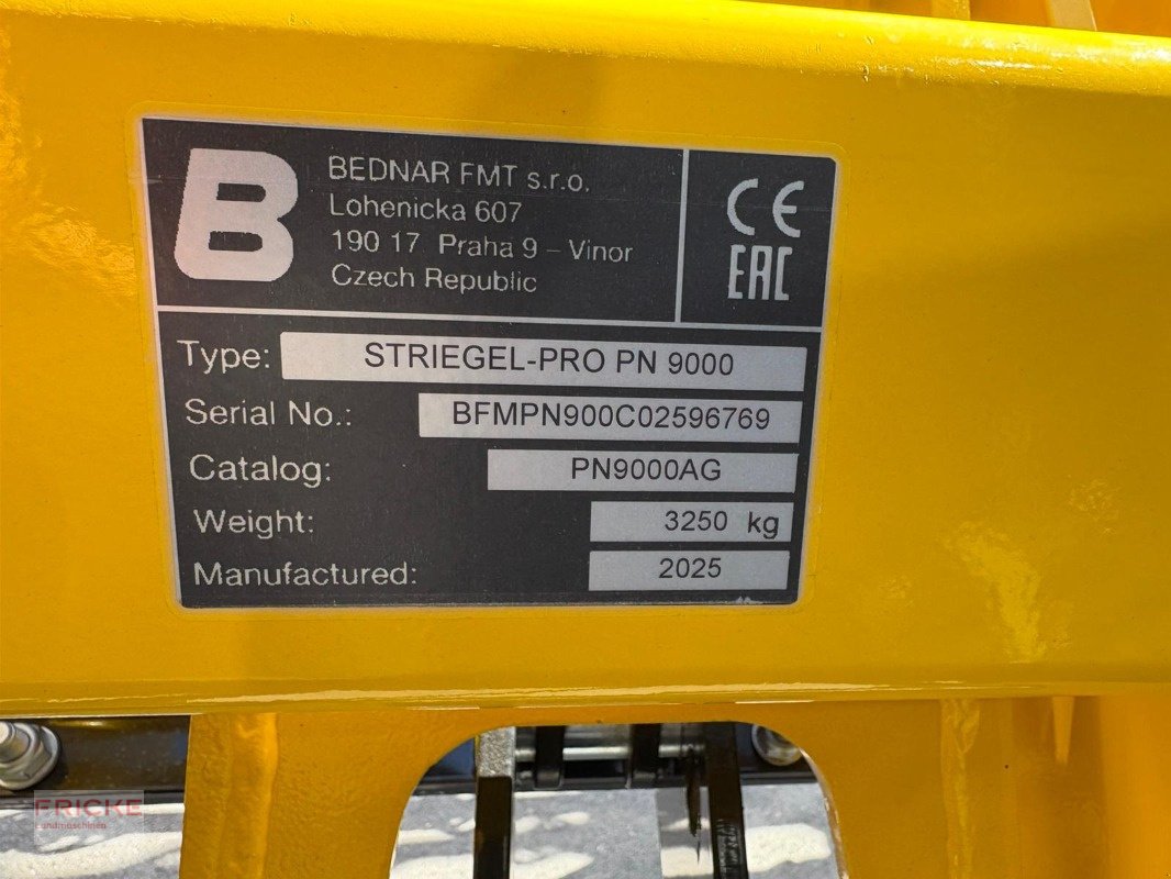 Striegeltechnik & Hacktechnik za tip Bednar Striegel PRO PN 9000, Gebrauchtmaschine u Demmin (Slika 4)