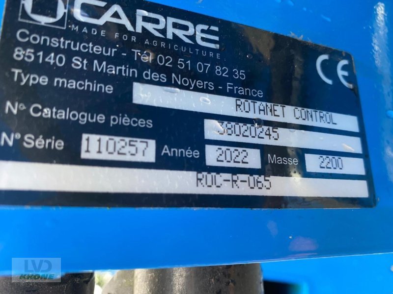 Striegeltechnik & Hacktechnik des Typs Carré Rotanet Control 6,5, Gebrauchtmaschine in Spelle (Bild 6)