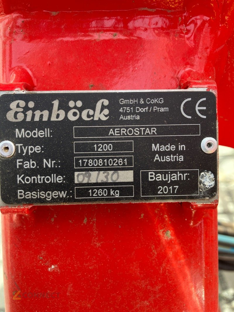 Striegeltechnik & Hacktechnik des Typs Einböck Aerostar 1200, Gebrauchtmaschine in Jahnatal (Bild 7)