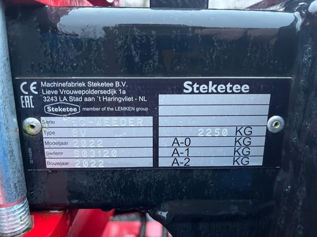 Striegeltechnik & Hacktechnik от тип Lemken EC Weeder 8 Steketee, Neumaschine в Neuhof - Dorfborn (Снимка 5)