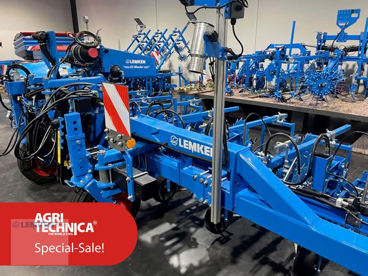 Striegeltechnik & Hacktechnik of the type Lemken Hackmaschine mit integr. Lenkrahmen EC-Weeder 8 V (8x75 cm) (Agritechnica Special-Sale), Gebrauchtmaschine in Alpen (Picture 1)