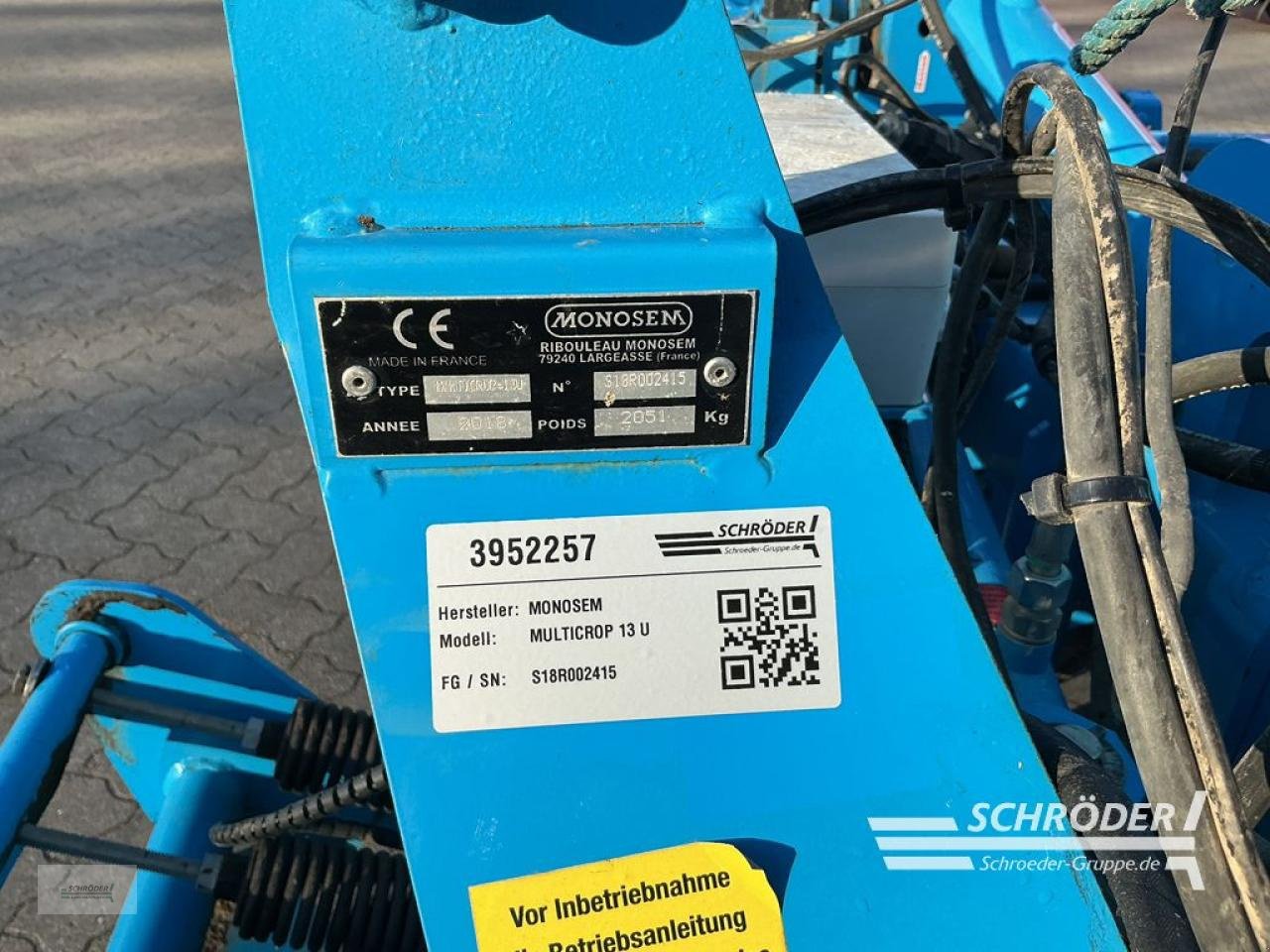 Striegeltechnik & Hacktechnik от тип Monosem MULTICROP 13 U, Gebrauchtmaschine в Friedland (Снимка 8)