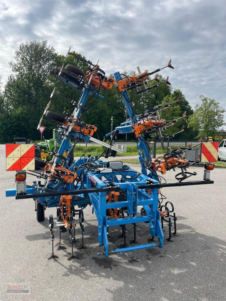 Striegeltechnik & Hacktechnik a típus Schmotzer 8-reihiges Hackgerät, 75 cm Abstand, mit Verschieberahmen, mit Section Controll, Baujahr 2019, Gebrauchtmaschine ekkor: Schierling (Kép 5)