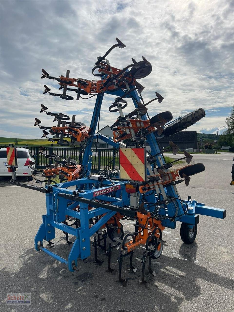 Striegeltechnik & Hacktechnik a típus Schmotzer 8-reihiges Hackgerät, 75 cm Abstand, mit Verschieberahmen, mit Section Controll, Baujahr 2019, Gebrauchtmaschine ekkor: Schierling (Kép 7)