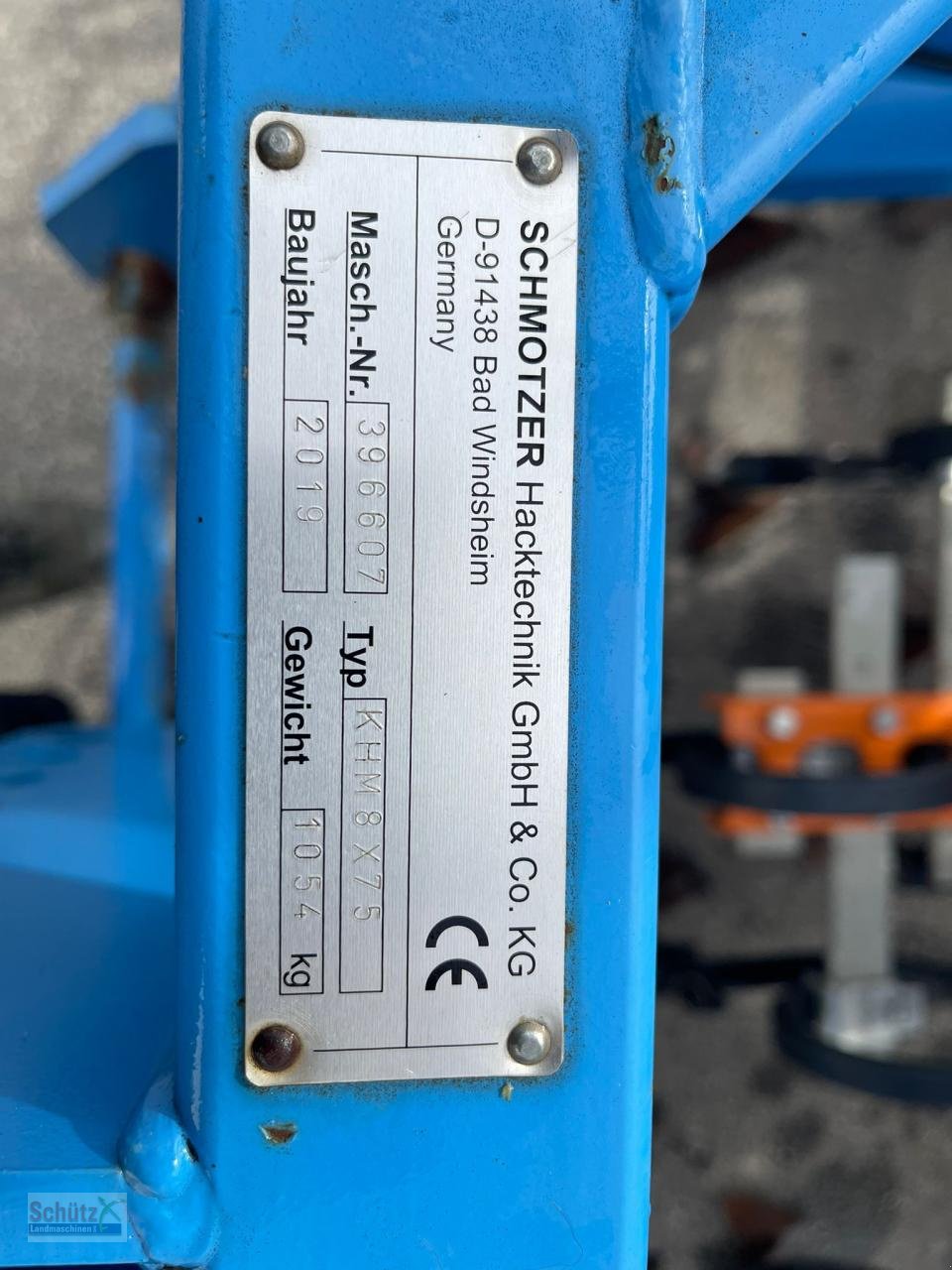 Striegeltechnik & Hacktechnik tip Schmotzer 8-reihiges Hackgerät,75 cm, Verschieberahmen, Section Control, Gebrauchtmaschine in Schierling (Poză 13)