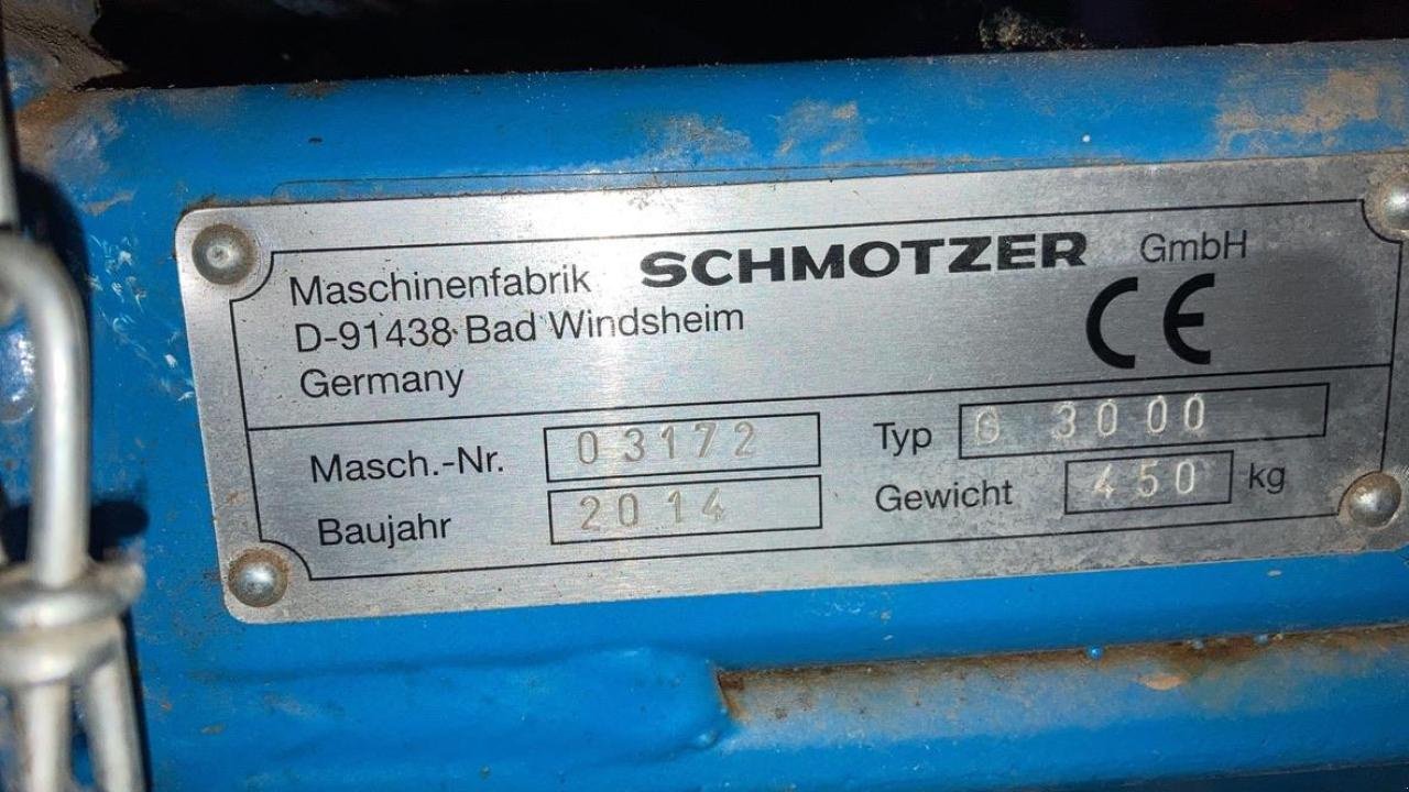 Striegeltechnik & Hacktechnik za tip Schmotzer G3000 20x30cm Hackmaschine, Gebrauchtmaschine u Könnern (Slika 7)