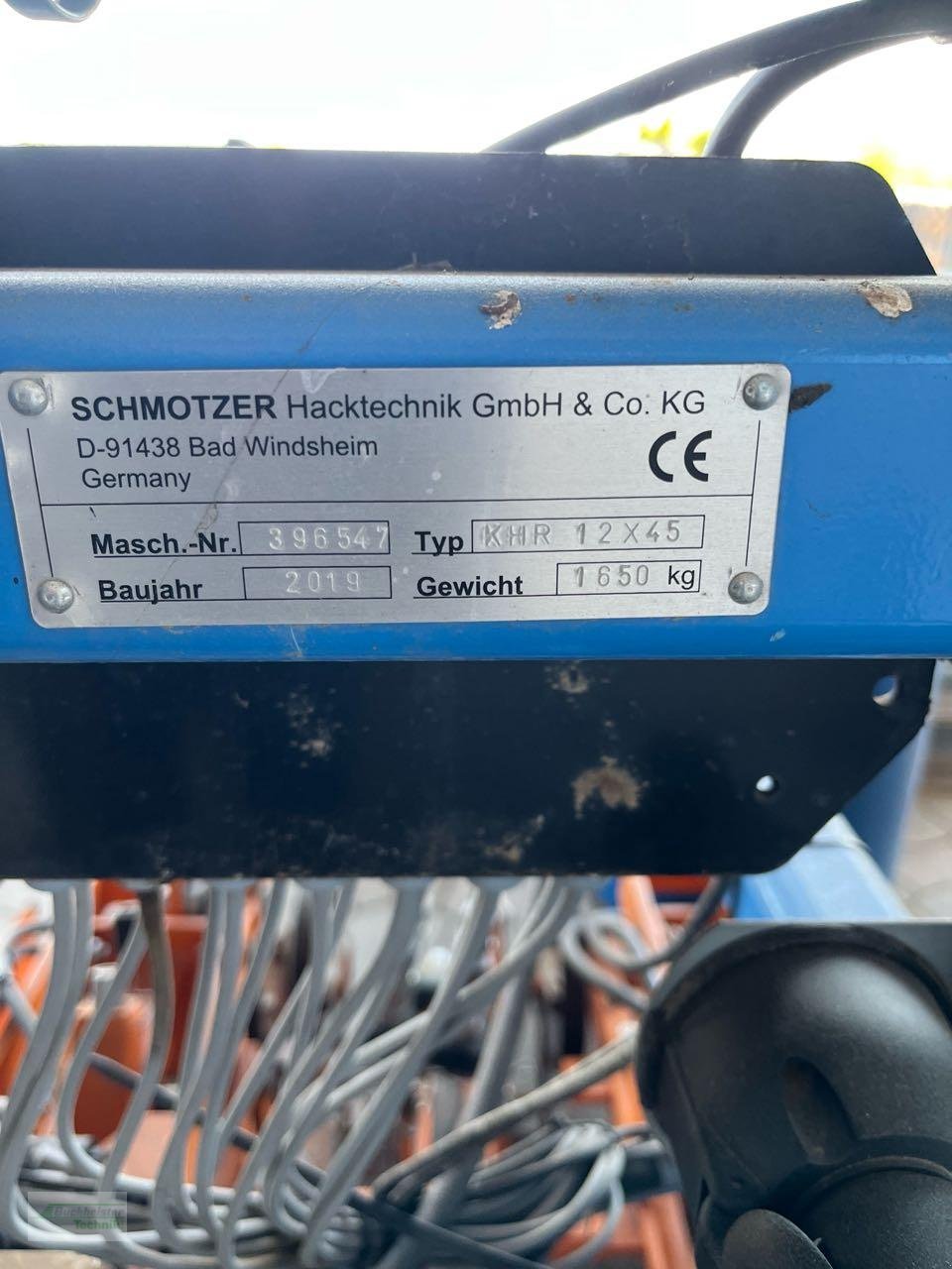 Striegeltechnik & Hacktechnik a típus Schmotzer Hackmaschine KPP-FH-12-45, Gebrauchtmaschine ekkor: Coppenbruegge (Kép 3)