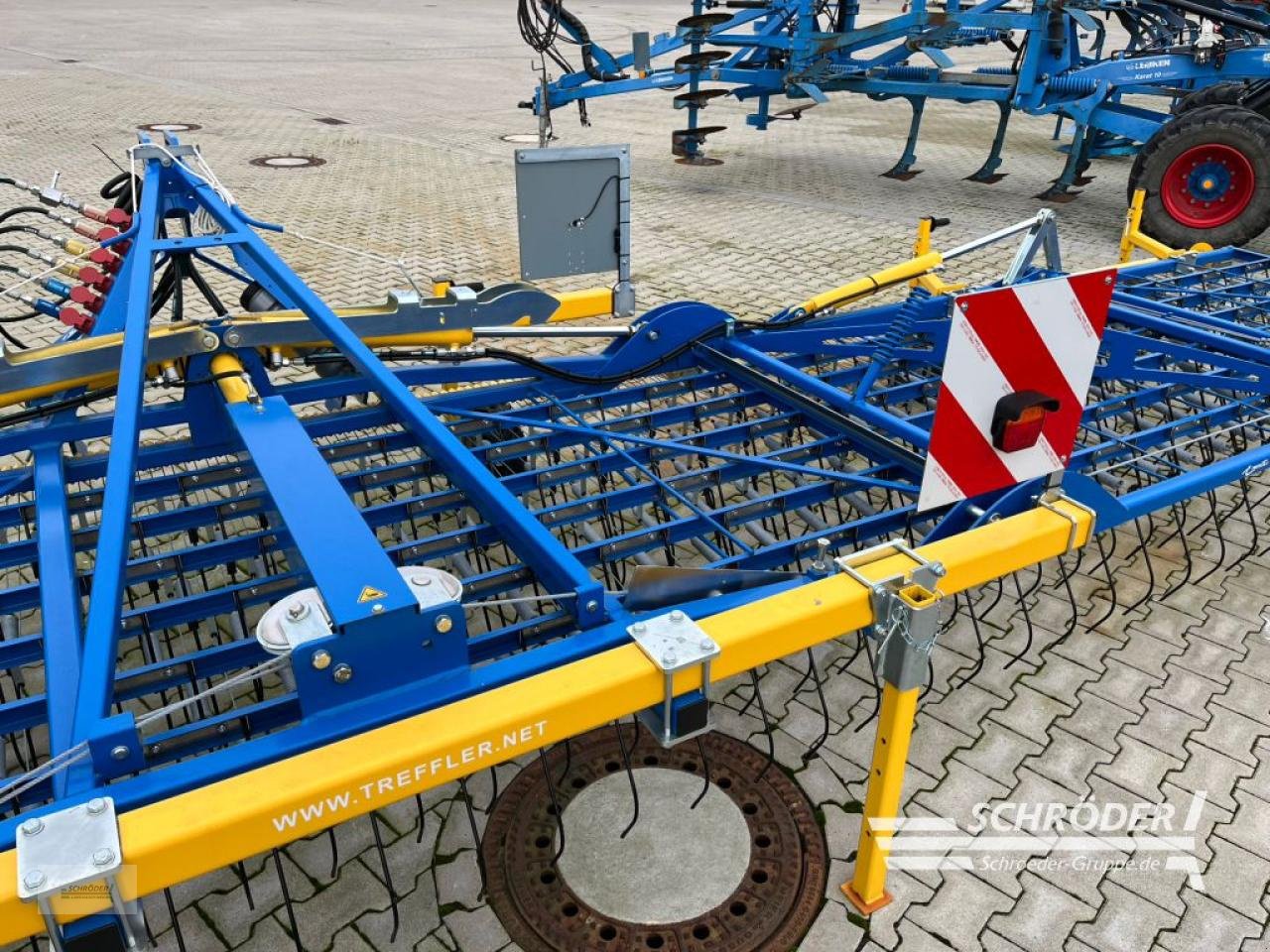 Striegeltechnik & Hacktechnik a típus Treffler PRÄZISIONSHACKSTRIEGEL TS 920, Neumaschine ekkor: Scharrel (Kép 8)