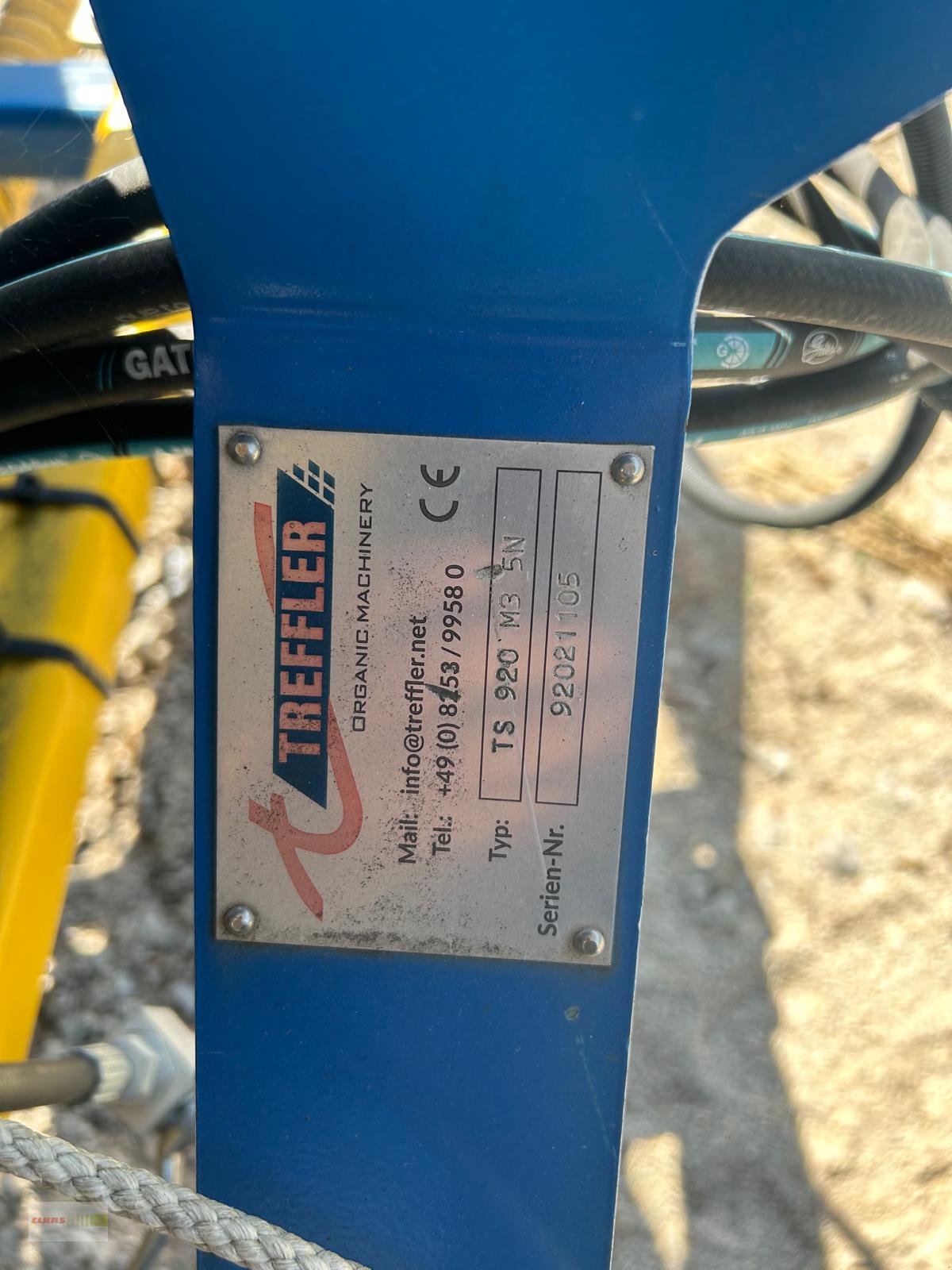 Striegeltechnik & Hacktechnik tip Treffler TS 920 M3 5N, Gebrauchtmaschine in Osterburken (Poză 3)