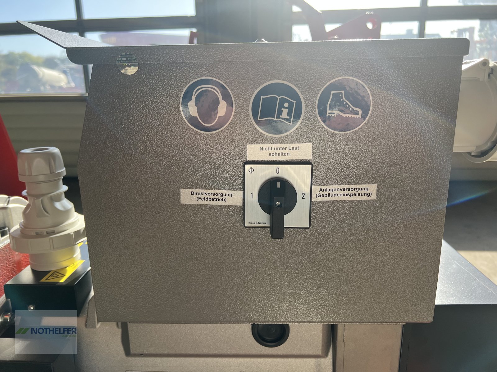 Stromaggregat des Typs Endress EZG 25/2 II/TN-S, Neumaschine in Pforzen (Bild 13)