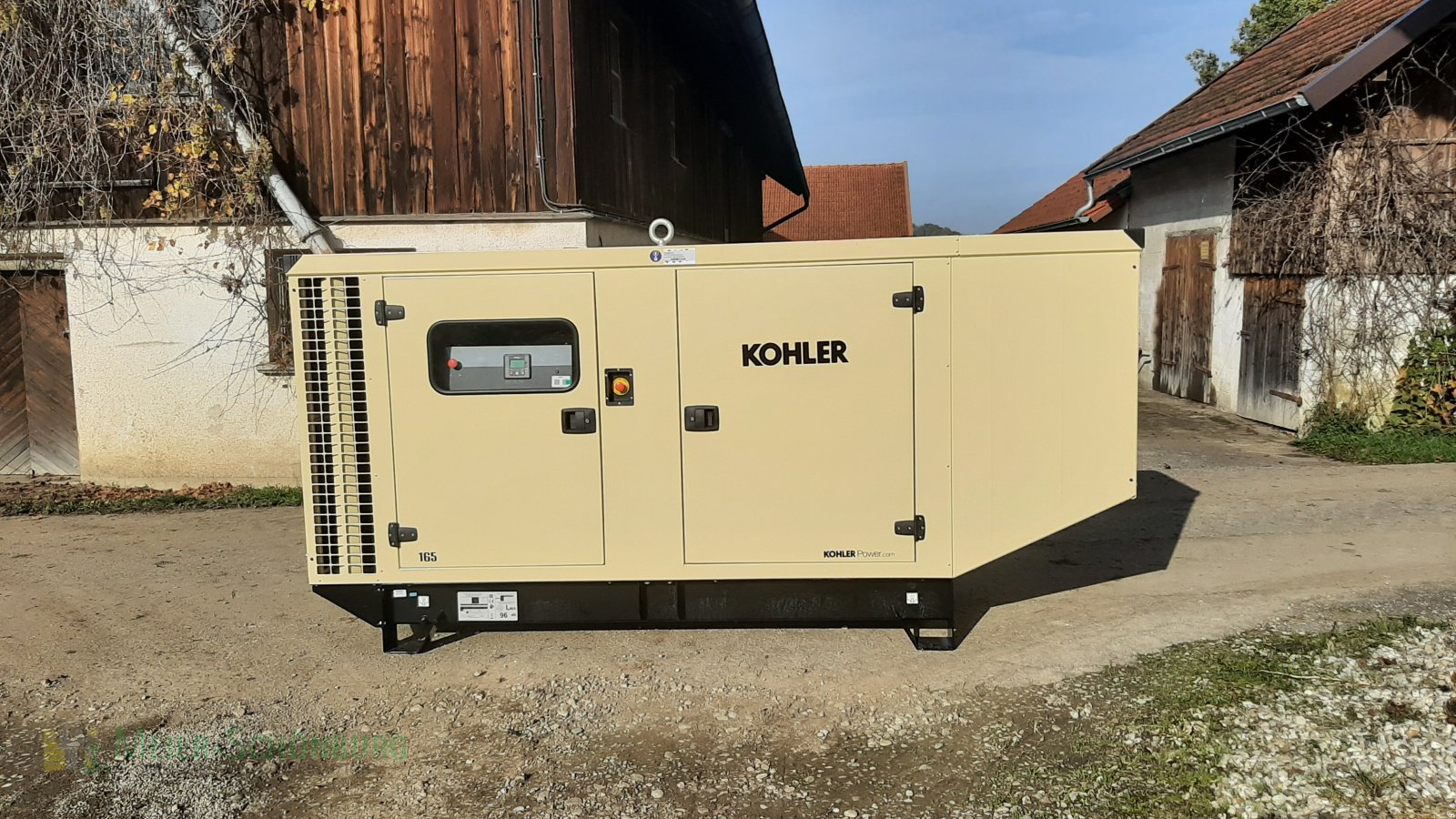 Stromaggregat des Typs SDMO J165, Neumaschine in Pocking (Bild 1)