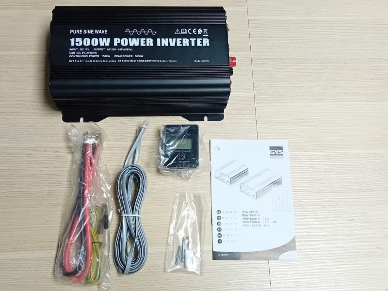 Stromaggregat del tipo Sonstige Stromumwandler 1500 W Power Inverter, Neumaschine en NATTERNBACH