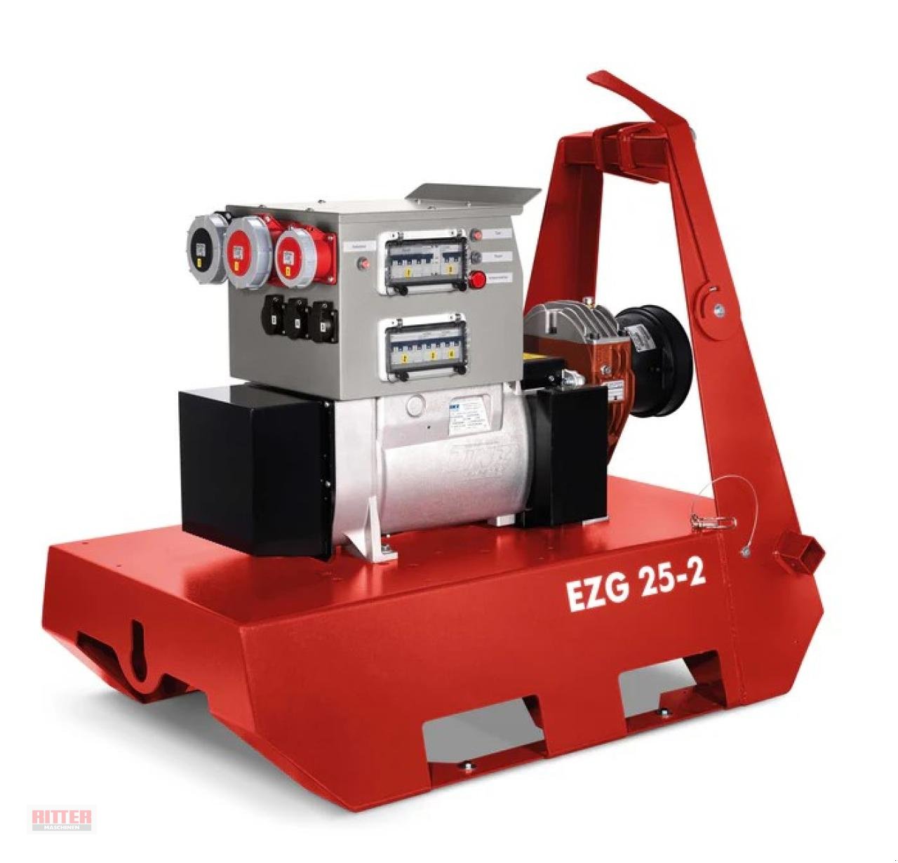 Stromerzeuger des Typs Endress EZG 25/2 II/TN-S, Neumaschine in Zell a. H. (Bild 1)
