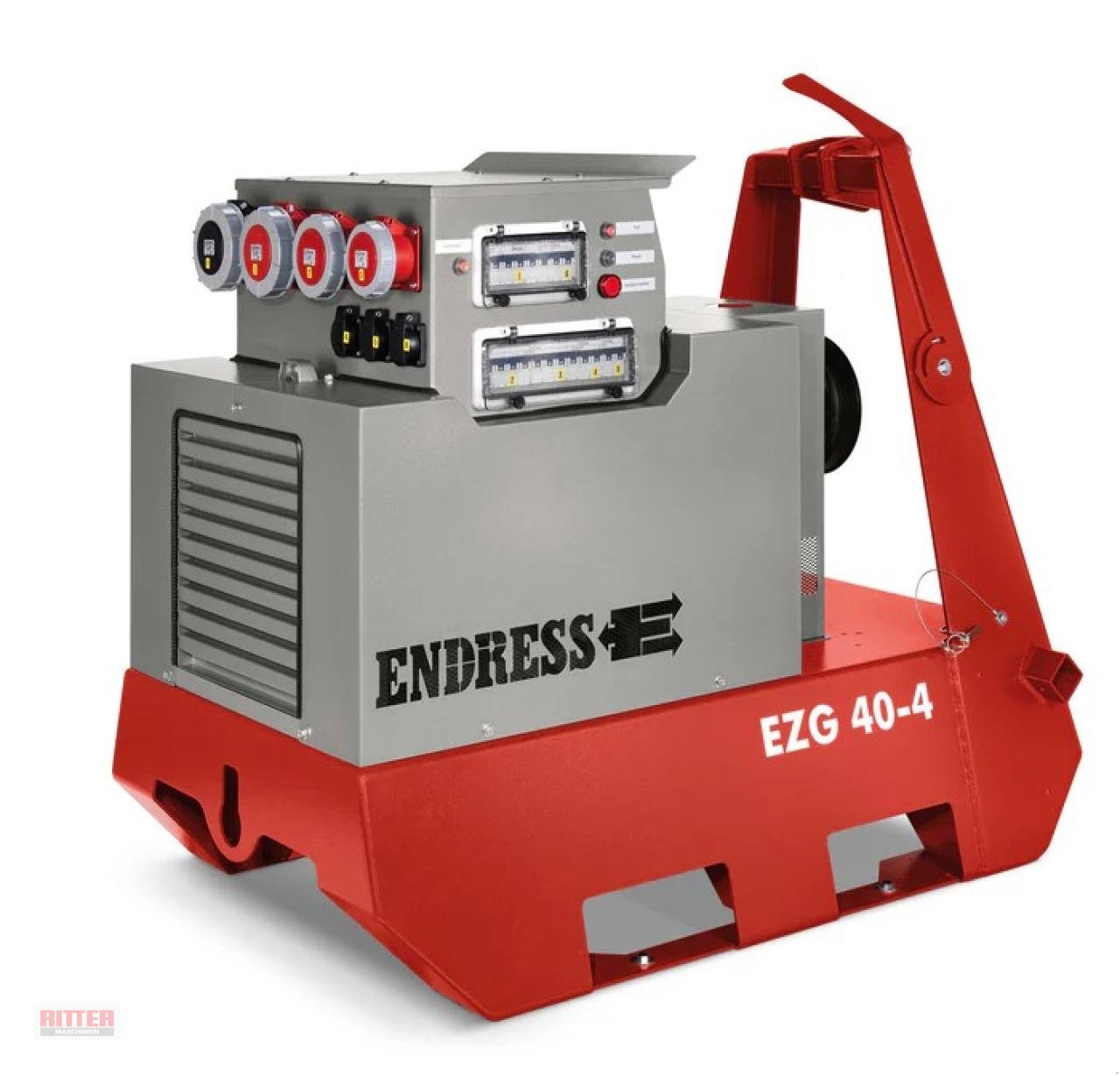 Stromerzeuger des Typs Endress EZG 40/4 II/TN-S, Neumaschine in Zell a. H. (Bild 1)