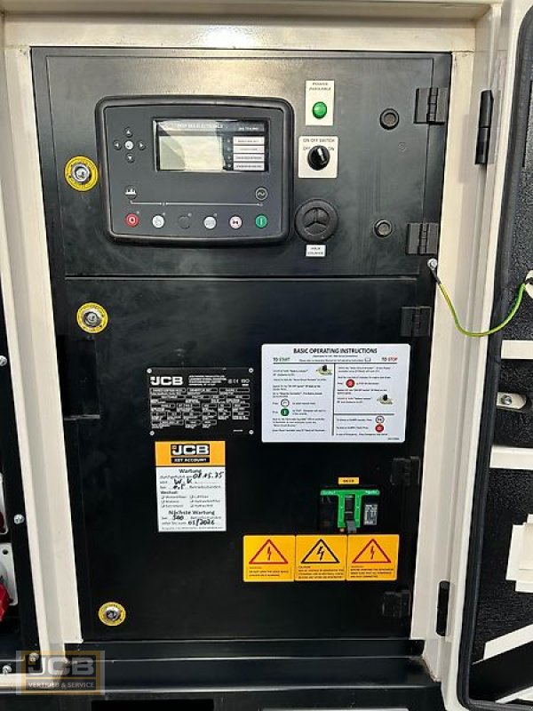 Stromerzeuger Türe ait JCB Generator G40RS-V, Gebrauchtmaschine içinde Frechen (resim 7)