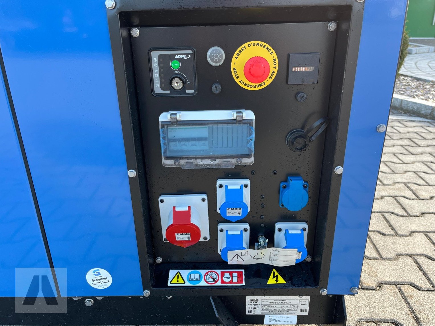 Stromerzeuger typu SDMO Diesel 15 LC TA Silence AVR C5, Neumaschine w Antdorf (Zdjęcie 3)