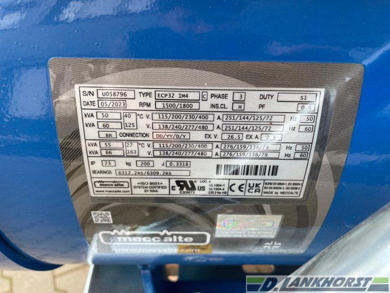 Stromerzeuger des Typs Sonstige B + N 3 ETC  42,5/4 IP45, Neumaschine in Emsbüren (Bild 11)