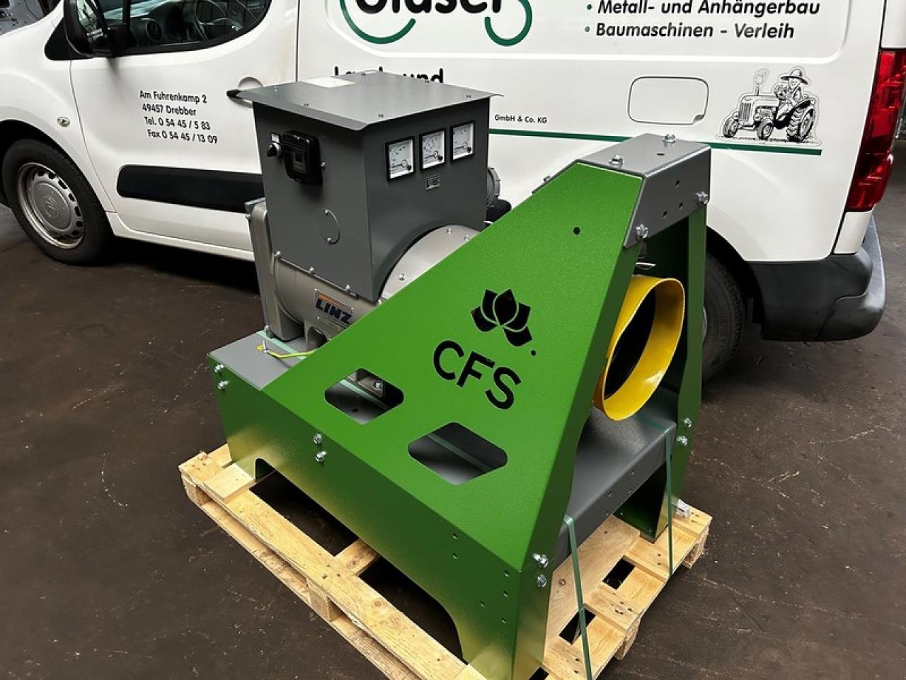 Stromerzeuger des Typs Sonstige CFS EY-30 ZAPFWELLENGENERATOR, Neumaschine in Drebber (Bild 1)