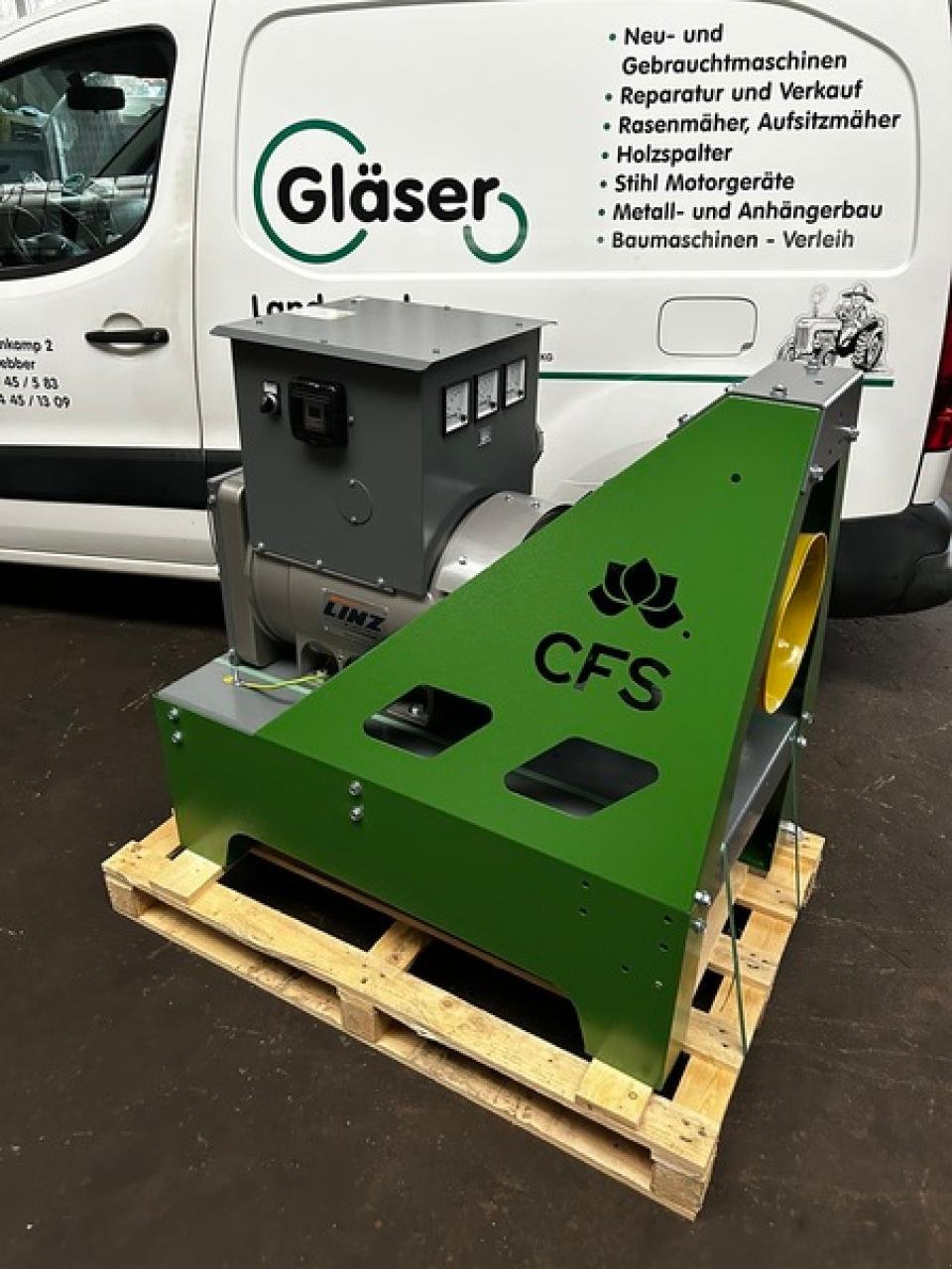 Stromerzeuger des Typs Sonstige CFS EY-42 ZAPFWELLENGENERATOR, Neumaschine in Drebber (Bild 1)