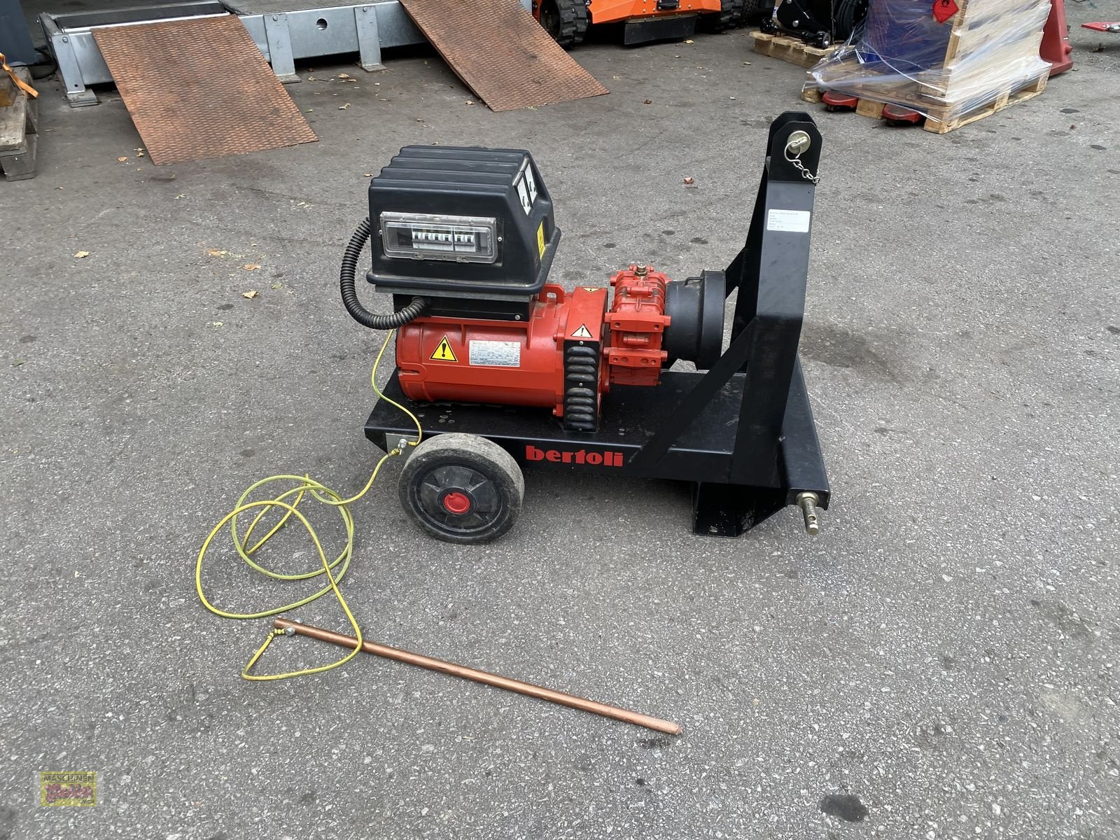 Stromgenerator des Typs Bertolini 12,5 kVA Zapfwellenaggregat, Gebrauchtmaschine in Kötschach (Bild 1)