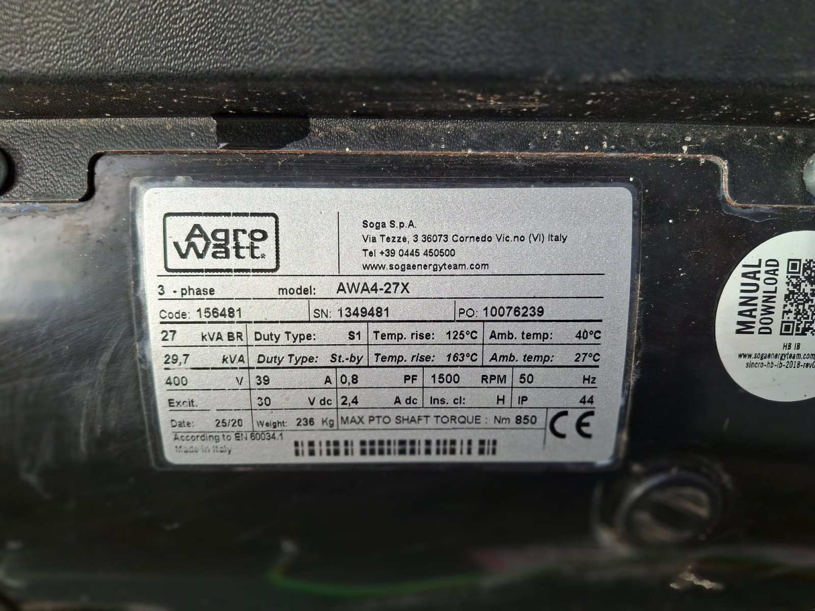 Stromgenerator of the type DARU UT27L, Gebrauchtmaschine in Hofkirchen (Picture 3)